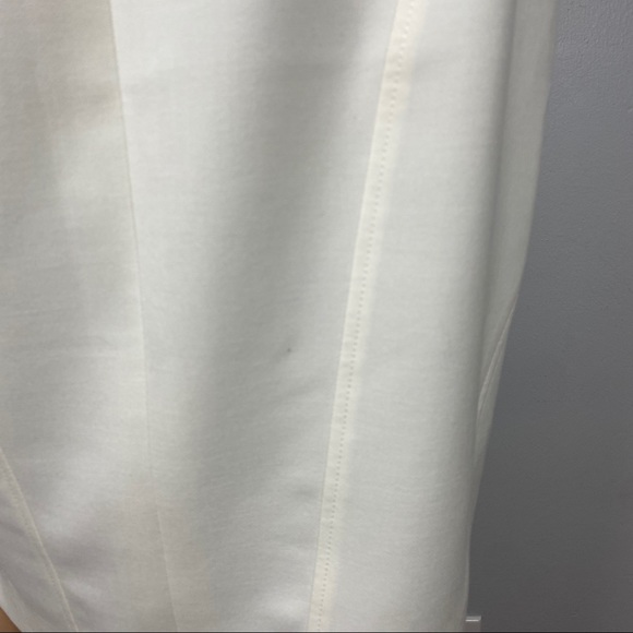 VERSACE COLLECTION WHITE PENCIL SKIRT - Picture 8 of 10